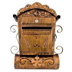 Ящик почтовый металлический с замком 49*31 №2002