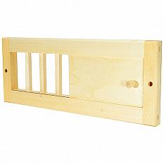 Вентиляционная решетка с задвижкой липа 315*165мм /32141/