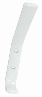 Крючок двойной 150мм белый 51