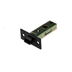 Защелка врезная С-45П/6-45 черный пластик яз защелка не магнит 