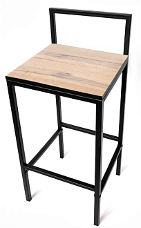 Стул Лофт 950*360*360 9005 муар дуб вотан