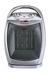 Тепловентилятор керамический Eurolux ТВК-EU-2 1800/900Вт поворотный 210х170х295мм 1,3кг — фото в Интердекор