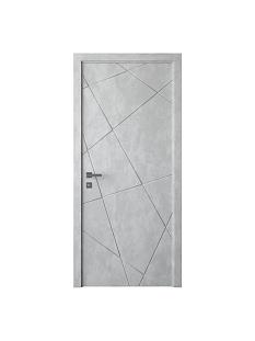 Дверное полотно экошпон М72 цвет бетон белый ДГ 200*70 