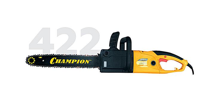 Пила цепная электрическая Чемпион 2,2кВт 422-18 45см 1,3мм 62зв 4,4кг