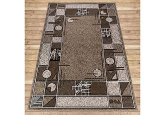 Ковер Лайла де Люкс 1,2*1,7 15804_10822 беж /Абстр/