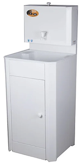 Умывальник-рукомойник металл Комфорт пласт м-ка бел б/подогрева 16л /74/4/10/