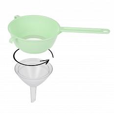 Сито с воронкой d130мм /М8318/