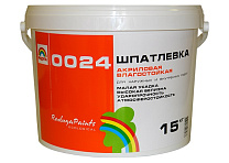 Шпатлевка акриловая 1кг влагостойкая Радуга /8/