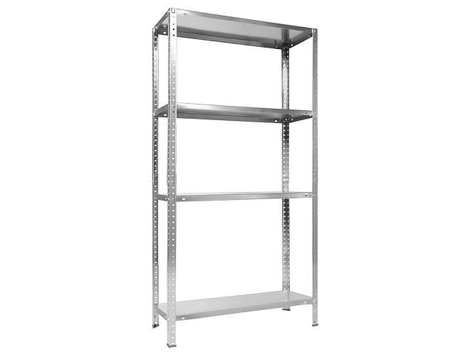 Стеллаж ES 150KD в1450ш750г300 /120кг/стеллаж/ оцинк