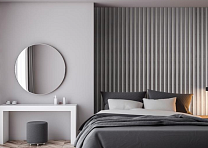 МДФ рейка интерьерная дуб серый 35*16*2700мм