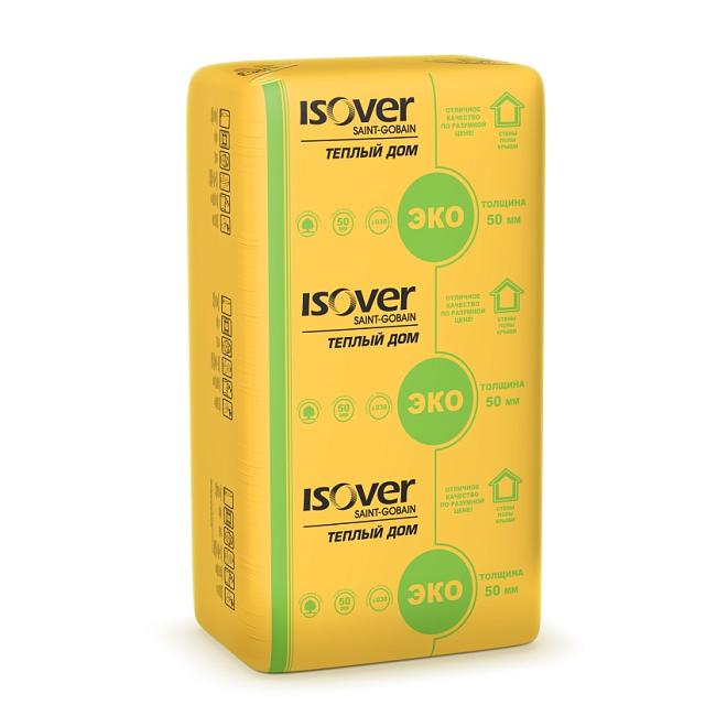 Утеплитель на основе кварца Изовер/Ветонит теплый дом плита 1170*610*100мм/7шт/5м2/0,5м3/40/