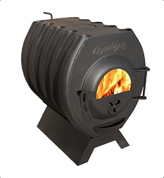 Отопительная печь Bulik 200 730*500*600мм d130мм Vпом до 200м3 стекло дрова/брикеты