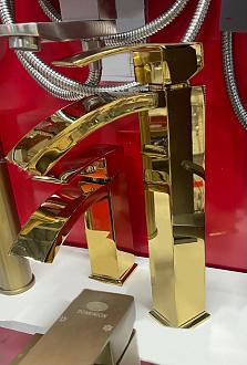 Смеситель Dominion тюльпан 71015-TG золото