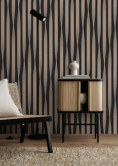 Обои ЕД /MS/ виниловые на флизелине горячего тиснения 1,06*10м 7230-22 Спираль /6/