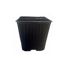 Горшок для рассады пластик 0,8л 110*110*110мм квадратный