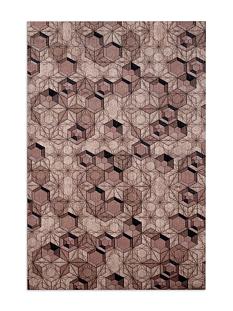 Коврик придверный влаговпитывающий соты эффект мокко 3D 80*120 /80120-126/