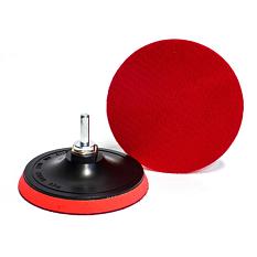 Тарелка опорная с липучкой м14 для дрели и УШМ 100мм 064-0100