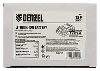 Батарея аккумуляторная B-18-2.0, Li-Ion, 18 В, 2,0 Ач // Denzel
