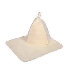 Подарочный набор 2 предмета (шапка,коврик) /41217/41183/42006/41344/