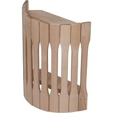 Абажур угловой волна /липа/АТ-5/