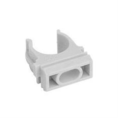 Клипса 16мм Серая для гофрошланга для прямого монтажа /1уп=100шт/ SQ0405-8001