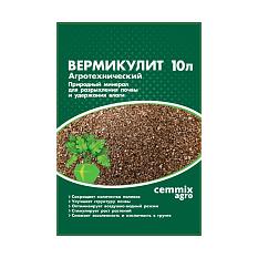 Удобрение вермикулит вспученный агротехнический Cemmix 10л /228040/