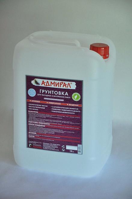 Грунтовка глубокого проникновения-023 5л акриловая бесцветная Адмирал