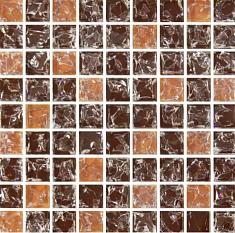 Мозаика Росмозаика 451 микс коричневый-бежевый 30*30