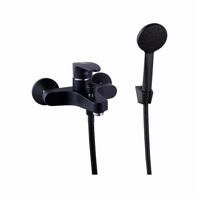 Смеситель PLStart ванна PL3205-7 черный