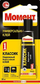 Клей Момент-1 клей 30мл Классик ш-б /422971/10/