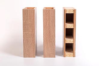 МДФ колонна интерьерная сборная дуб винтаж 160*74*2800мм