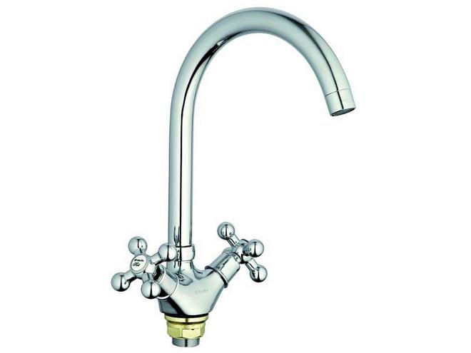 Смеситель G.Lauf елка м/к QTZ4-A856/A827 Крест