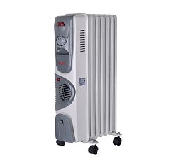 Обогреватель масляный 7 секций с вентилятором 1,9квт Ресанта ОМ-7НВ