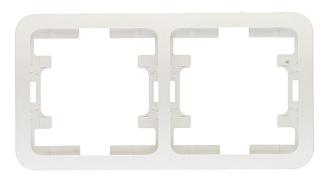 Мимоза белая установочная рамка 2-я 22012/25/