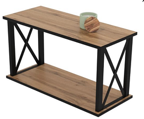 Полка Лофт 500*300*370 9005 муар дуб вотан