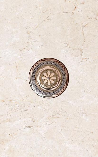 Вставка Belleza Эфес бежевая 25*40 /10/з