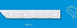 Потолочный плинтус Формат 1,3м инжекционный 4010 /100/ — фото в Интердекор