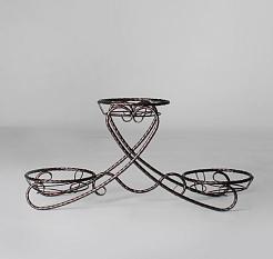 Подставка Волна 3 горшка 340*720*230 //д