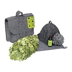 Подарочный набор 6 предметов (портфель,веник,шапка,коврик,мочалка,ароматизатор) /34222/ //д&nbsp;&nbsp;