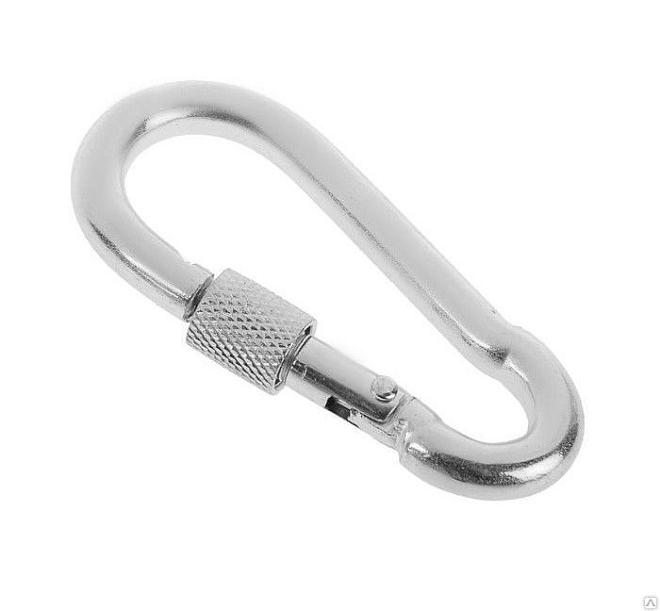 Карабин с фиксатором  7*70мм