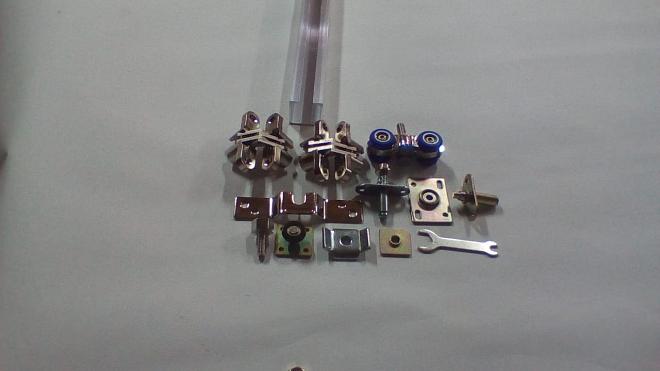 Комплект 027 + напр А-4 0,9м на дверь-книжку нагрузка 50кг