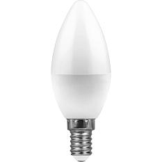 Лампа светодиодная Е14 Свеча 7Вт 220V 2700K LB-97 теплый 25475
