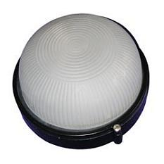 Светильник термовлагозащищенный круглый без решетки 100w черый 4230/SQ0303-0025